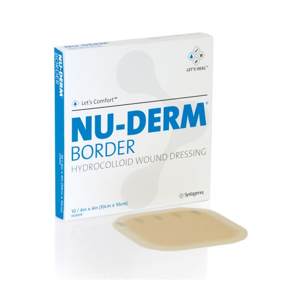 Nu-Derm Border Dressing 15cm x 15cm Pack