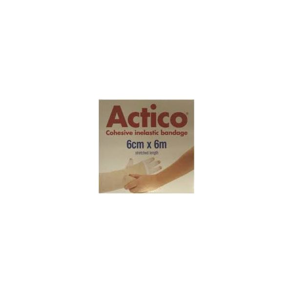 Actico Cohesive Bandage 6cm x 6m Pack Size 1