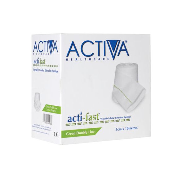 ActiFast 2-way Stretch Green 5cm x 5m Pack Size 1