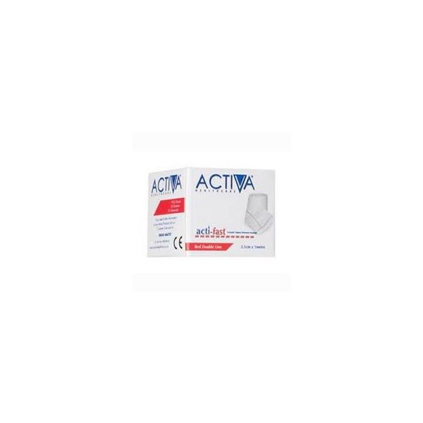 ActiFast 2-way Stretch Red 3.5cm x 1m Pack Size 1