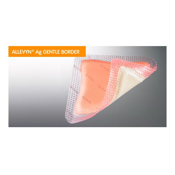 Allevyn Ag Gentle Border Dressings 17.5cm x 17.5cm Pack Size 10