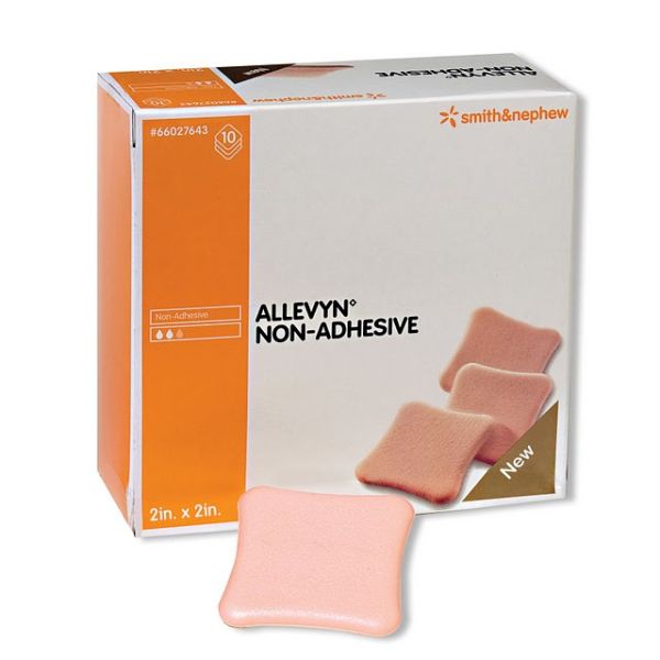Allevyn Non Adhesive Dressings 5cm x 5cm Pack Size 10