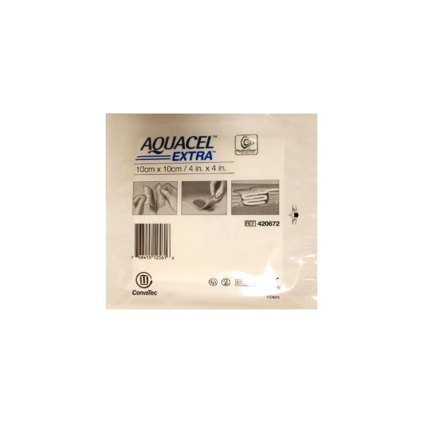 Aquacel Extra Dressings 10cm x 10cm Pack Size 10