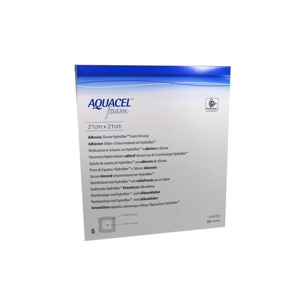 Aquacel Foam Adh. Dressings 21cm x 21cm Pack Size 5