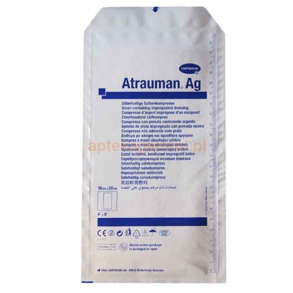 Atrauman Ag Dressings 10cm x 20cm Pack Size 10