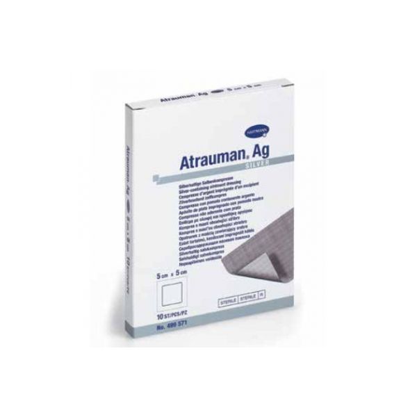 Atrauman Ag Dressings 5cm x 5cm Pack Size 10