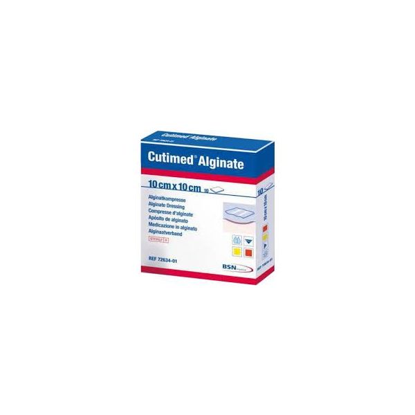 Cutimed Alginate Dressings 10cm x 10cm Pack Size 10