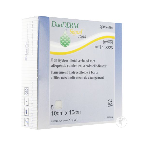 Duoderm Signal Dressings 10cm x 10cm Pack Size 5