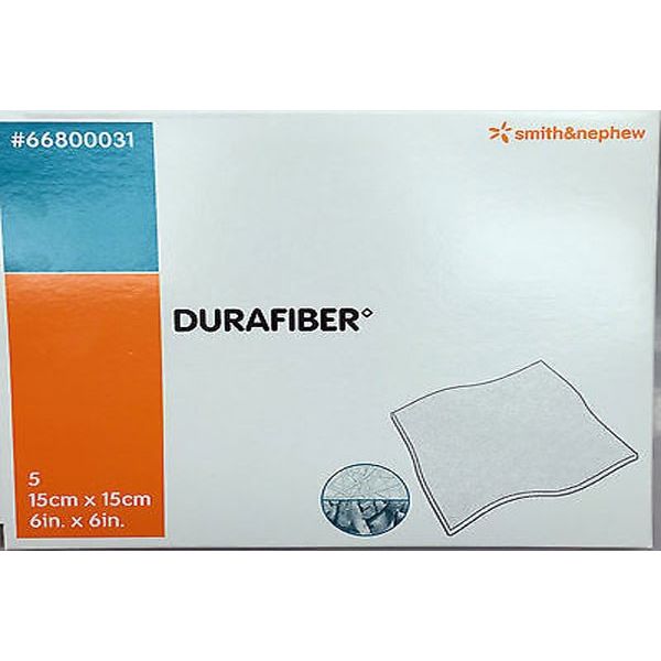Durafiber Dressings 15cm x 15cm Pack Size 5