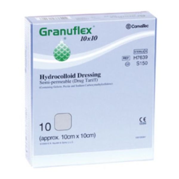 Granuflex Dressings 10cm x 10cm Pack Size 10