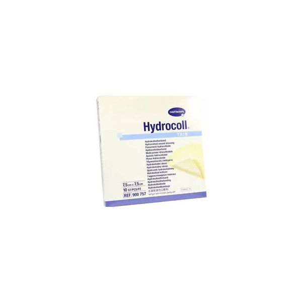 Hydrocoll Thin Dressings 7.5cm x 7.5cm Pack Size 10