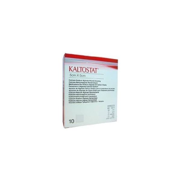 Kaltostat Dressings 5cm x 5cm Pack Size 10