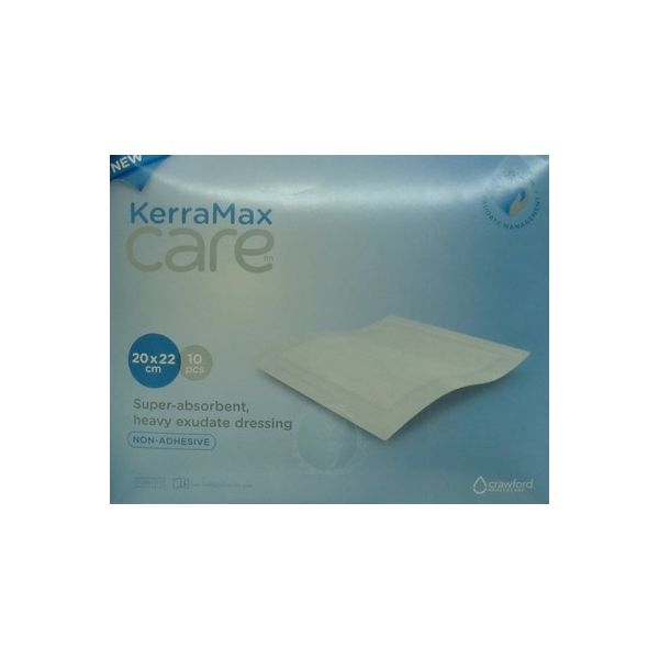 KerraMax Care Dressings 20cm x 22cm Pack Size 10