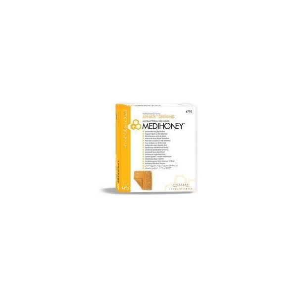 MediHoney Apinate Dressings 5cm x 5cm Pack Size 10