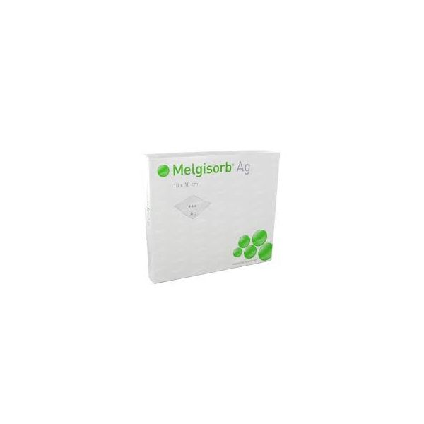 Melgisorb Ag Dressings 10cm x 10cm Pack Size 10