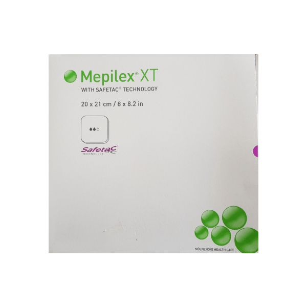 Mepilex XT Dressings 20cm x 21cm Pack Size 5
