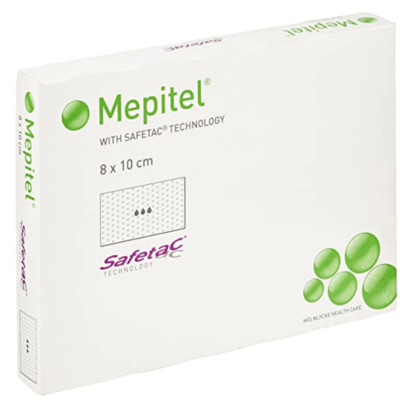 Mepitel Dressings 8cm x 10cm Pack Size 5