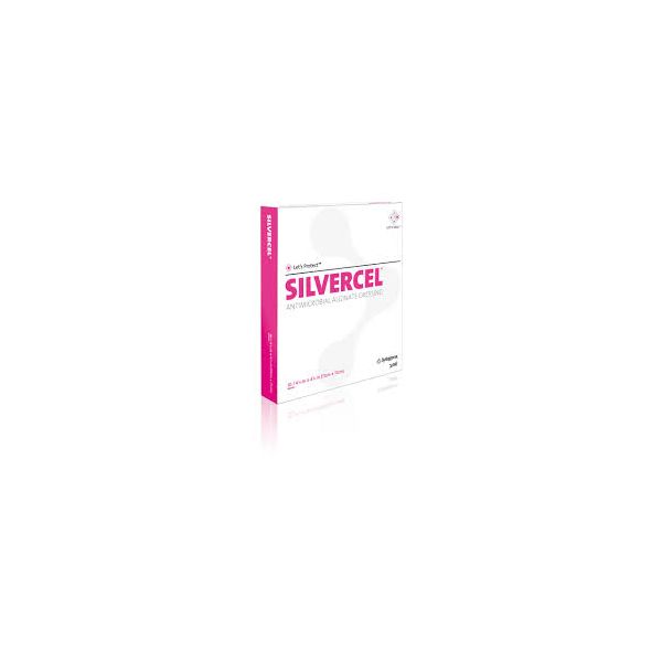 Silvercel Adhesive Dressings 5cm x 5cm Pack Size 10