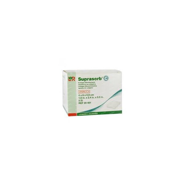 Suprasorb C Dressings 4cm x 6cm Pack Size 5