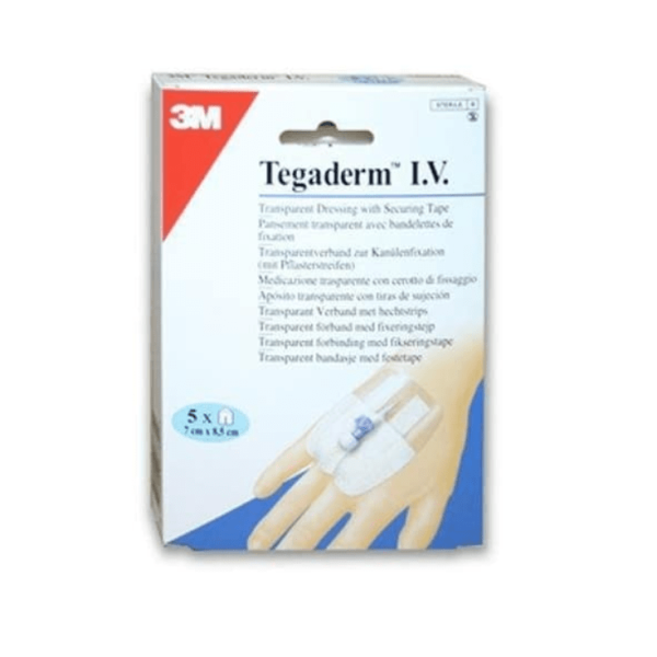 Tegaderm IV Dressings 7cm x 8.5cm Pack Size 5
