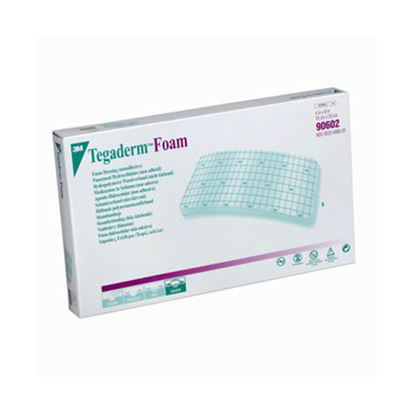 Tegaderm Non-Adhesive Foam Dressings 10cm x 10cm Pack Size 10