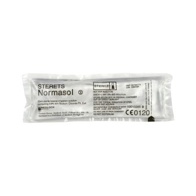 Normasol Sterile Saline Sachets 25ml Pack Size 25