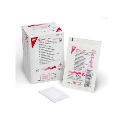 Medipore + Pad Dressing 10cm x 10cm Pack size 25