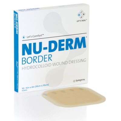 Nu-Derm Border Dressing 15cm x 15cm Pack Size 5