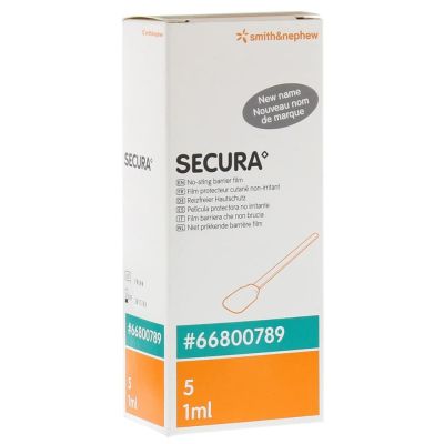 Secura Barrier Film Foam Applicator 1ml Pack Size 5