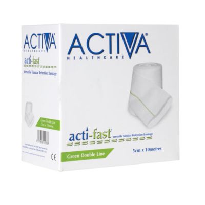 ActiFast 2-way Stretch Green 5cm x 1m Pack Size 1