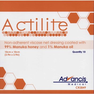 Actilite Dressing 10cm x 10cm Pack size 10