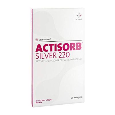 Actisorb Silver 220 Dressing 19cm x 10.5cm Pack Size 10