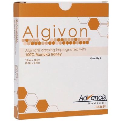 Algivon Dressing 10cm x 10cm Pack Size 5