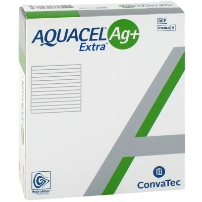 Aquacel Ag Foam Adhesive Dressing 8cm x 8cm Pack Size 10