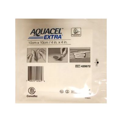 Aquacel Extra Dressings 10cm x 10cm Pack Size 10