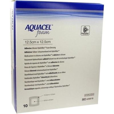 Aquacel Foam Adh. Dressings 12.5cm x 12.5cm Pack Size 10