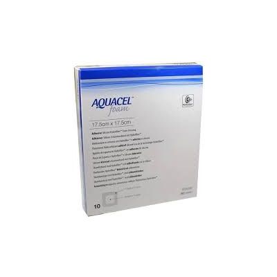 Aquacel Foam Adh. Dressings 17.5cm x 17.5cm Pack Size 10