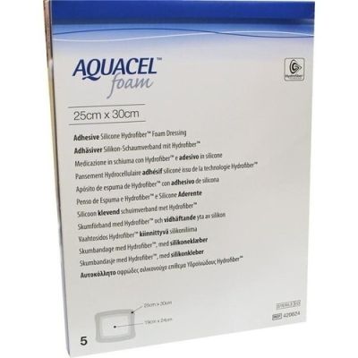 Aquacel Foam Adh. Dressings 25cm x 30cm Pack Size 5