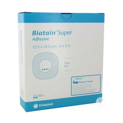 Biatain Super Adhesive Dressings 20cm x 20cm Pack Size 10