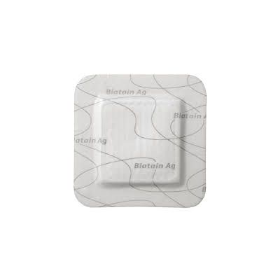 Biatain Ag Adhesive Dressings 18cm x 18cm Pack Size 5