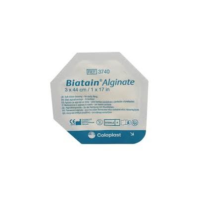 Biatain Alginate Ag Dressings 3cm x 44cm Pack Size 10