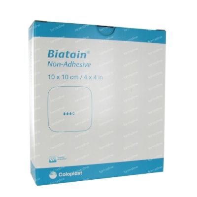 Biatain Non-Adhesive Dressings 10cm x 10cm Pack Size 10