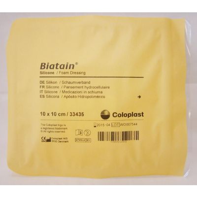 Biatain Silicone Dressings 7.5cm x 7.5cm Pack Size 10