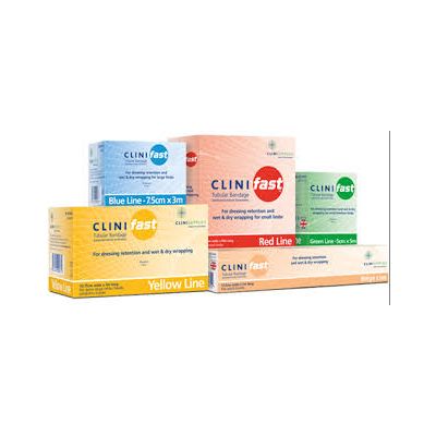 Clinifast Tubular Bandages Beige 17.5cm x 1m Pack Size 1