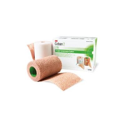 Coban 2 Lite Compression Layer 2: 7.5cm x 3.5m Pack Size 1