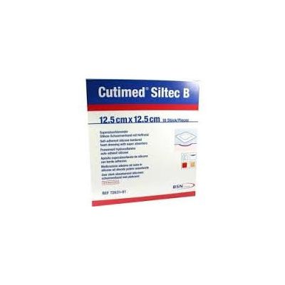 Cutimed Siltec B Dressings 12.5cm x 12.5cm Pack Size 10