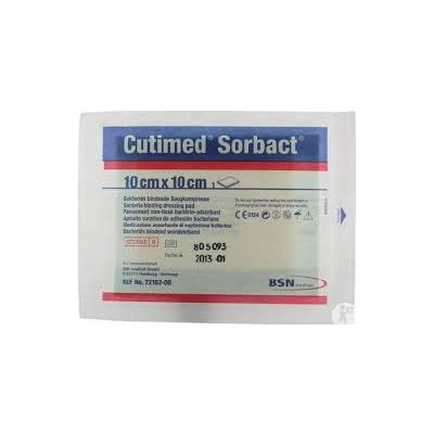 Cutimed Sorbact Dressings 10cm x 10cm Pack Size 5