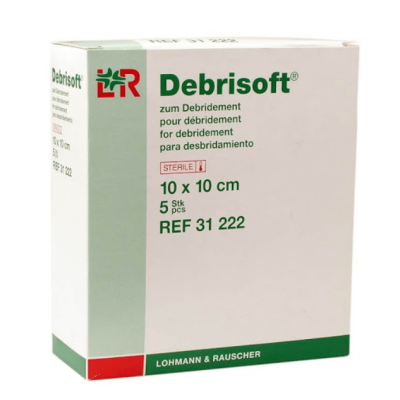 Debrisoft Dressings 10cm x 10cm Pad Pack Size 5