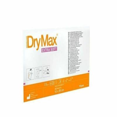 Drymax Extra Soft Dressings 10cm x 10cm Pack Size 10