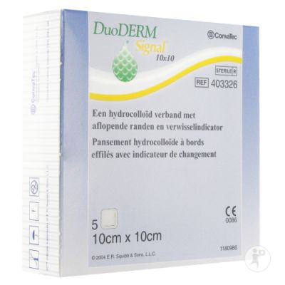 Duoderm Signal Dressings 10cm x 10cm Pack Size 5